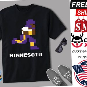 8 Bit Minnesota Football 1 Shirt 1
