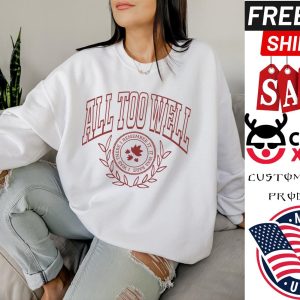 All Too Well Red Taylors Version Swiftie Collegiate shirt Fan Gift shirt 2