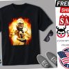 Alvin Kamara Fire Art Football Inspired Shirt