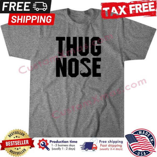 Ariel Helwani thug nose shirt