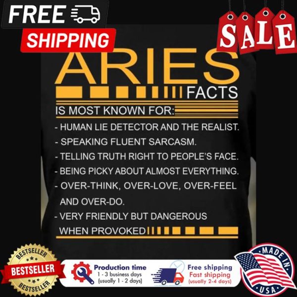 Aries facts is most known for shirt