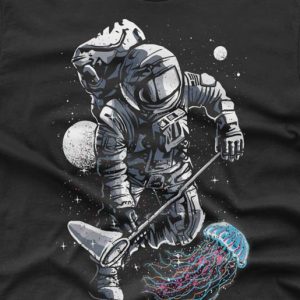 Astronaut Jellyfish - T-shirt 1 Astronaut Jellyfish T shirt 2