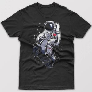 Astronaut Scooter T shirt 1