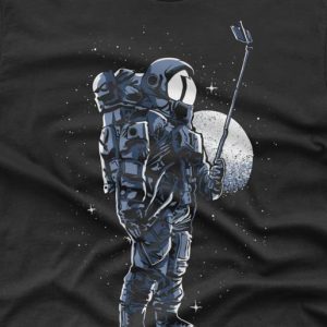 Astronaut Selfie T shirt 2