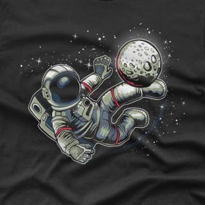 Astronaut Soccer - T-shirt 1 Astronaut Soccer T shirt 2