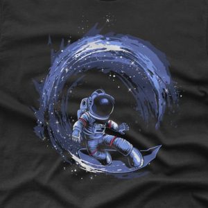 Astronaut Surfer - T-shirt 1 Astronaut Surfer T shirt 2