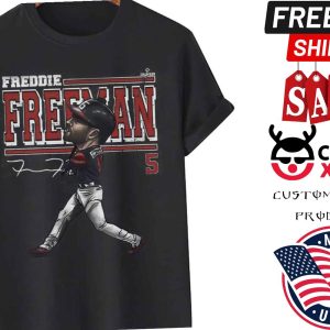 Atlanta Baseball Freddie Freeman Cartoon Shirt 1