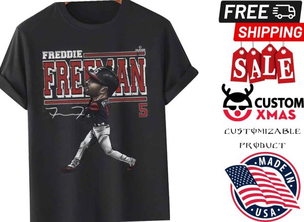 Atlanta Baseball Freddie Freeman Cartoon Shirt