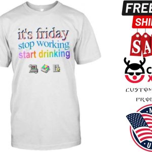 Average Rob It's Friday White Shirt 1