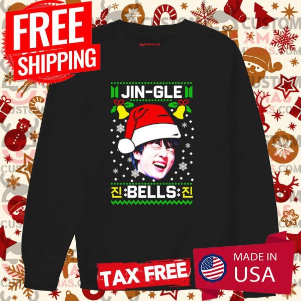 BTS Jin All I Want For Christmas Is Ugly Shirt