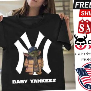 Baby Yoda Yankees Fan Lovers Shirt 1