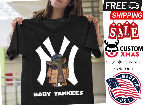 Baby Yoda Yankees Fan Lovers Shirt