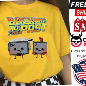 Back To The Future Parody Back To The Past Shirt 1