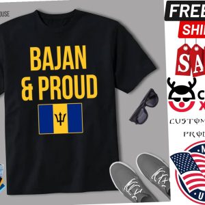 Bajan Proud Barbados Flag Caribbean Carnival Shirt 1