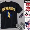 Barbados Flag Map Shirt