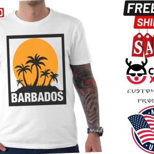 Barbados Palm Tree Island Shirt 1
