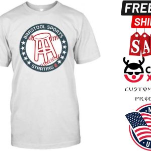 Barstool Sports Store Starting 9 Logo Shirt 1