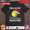 Baseball Santa Hat This Is My Christmas Pajama shirt
