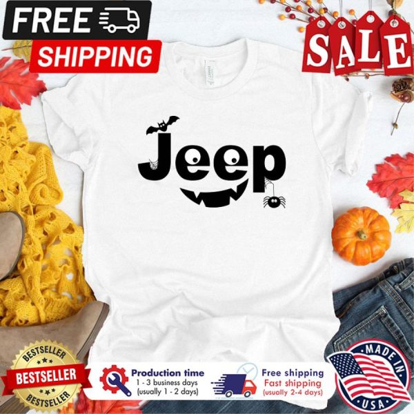 Bat jeep monster halloween shirt