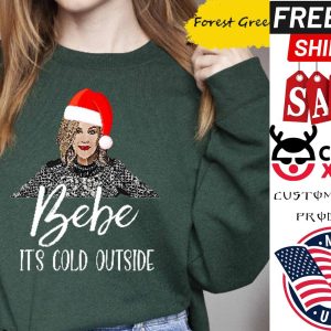 Bebe Its Cold Outside Shirt Moira Rose Merry Christmas Shirt 1