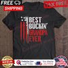 Best Buckin Grandpa Ever American Flag Vintage shirt