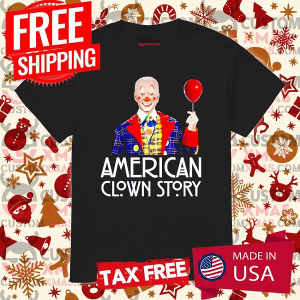 Biden American Clown Horror Story Shirt