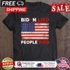 Biden Lied People Died American flag vintage shirt