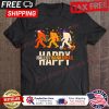 Bigfoot Happy Hallothanksmas halloween christmas shirt
