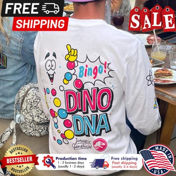 Bingo dino DNA jurassic geneticist shirt
