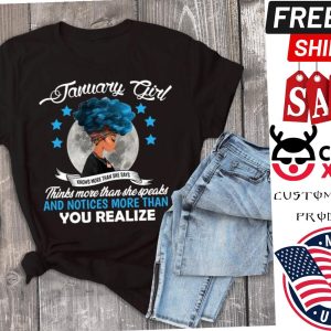 Birthday In January Girl Queen Shirt 1