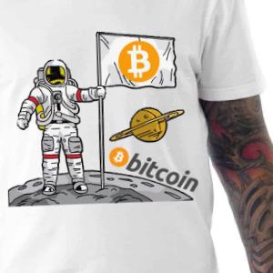 Bitcoin To The Moon Dabbing Shirt