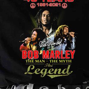 Bob Marley The Man The Myth The Legend shirt