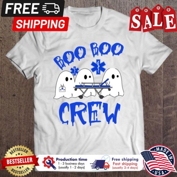 Boo Boo Crew Funny Ghost Pandemic halloween shirt