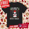 Boston Terrier Mens Christmas Shirts Ugly Christmas Shirt