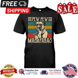 Boxer Pew Pew Madafakas vintage shirt