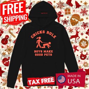 Boys Make Good Pets Girl Rule Shirt 2