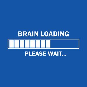 Brain loading. Please wait. - T-shirt 1 Brain loading Please wait T shirt 2