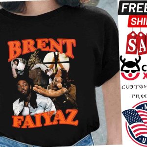 Brent Faiyaz Bootleg 90s Retro Vintage Shirt 1