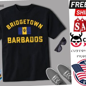 Bridgetown Barbados Flag Shirt 1