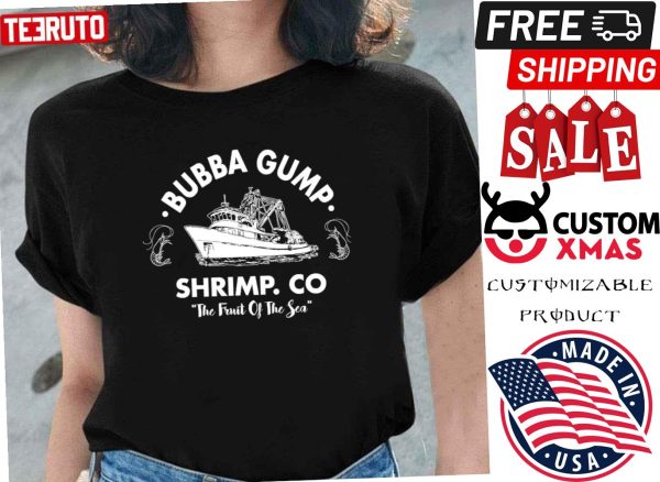 Bubba Gump Shrimp Forest Gump Vintage Moive Shirt