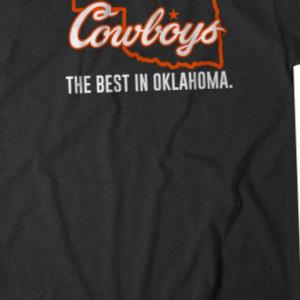 COWBOYS THE BEST IN OKLAHOMA The best team in Oklahoma Shirt