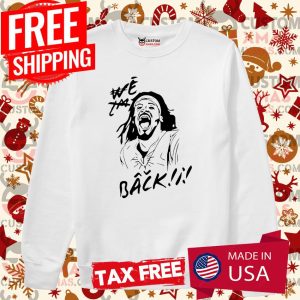 Cam Newton Shirts We Back Not Im Back Shirt 3