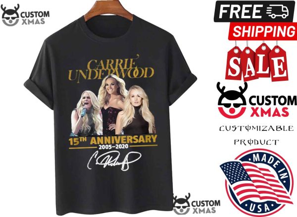 Carrie Underwood 15th Anniversary Shirt