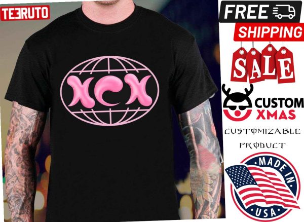 Charli Xcx Logo Pink Shirt