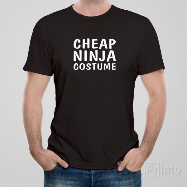 Cheap ninja costume – T-shirt