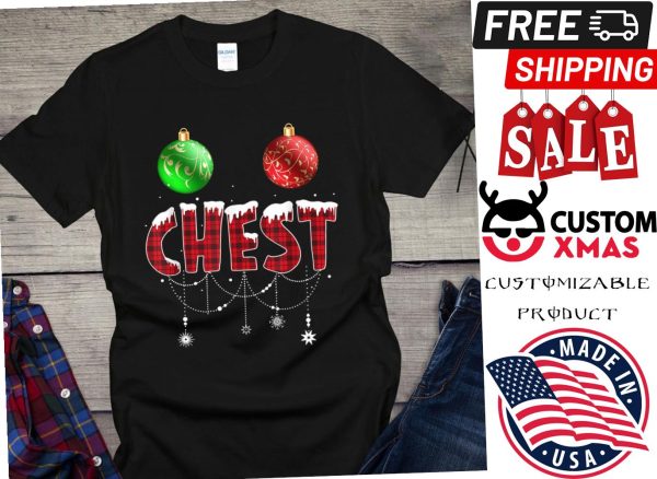 Christmas Chest Nuts Couples Matching Shirt