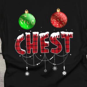 Christmas Chest Nuts Couples Matching Shirt