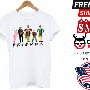 Christmas Friends Shirt Grinch Santa Christmas Shirt 1