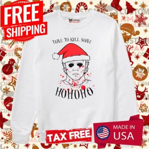 Christmas Ho Michael Myers Time To Kill ome Ho Ho Ho Shirt 3