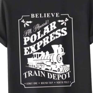 Christmas Polar Express Holiday Shirt